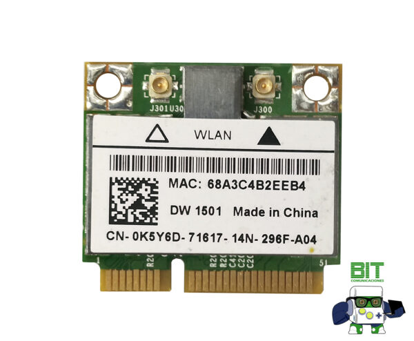 Tarjeta Red Wifi Broadcom Bcm94313hmg2l Dell Inspiron 2305 - Image 2