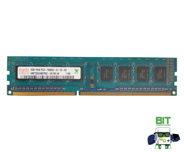 Combo Memorias Ram Sk Hynix Hmt325u6bfr8c-h9 Ddr3 2gb X2 - Image 3