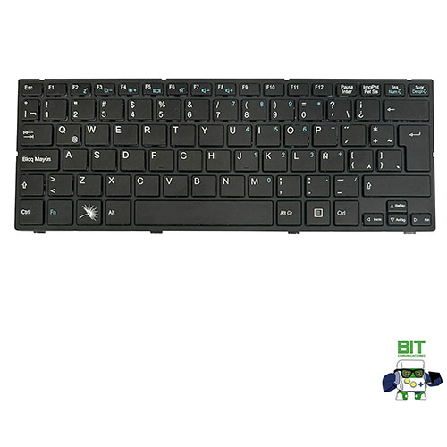 Teclado Nuevo Netbook Noblex Sf20ba G7 Juana Manso Mp-13l16la-3607