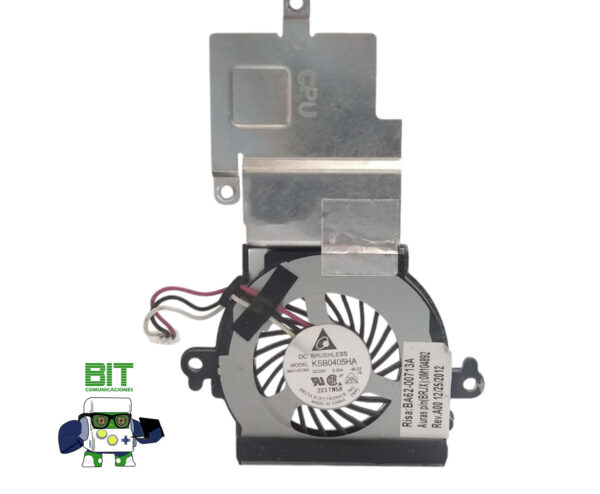 Cooler Fan Y Disipador Netbook Samsung N-150 Ba62-00713a - Image 2