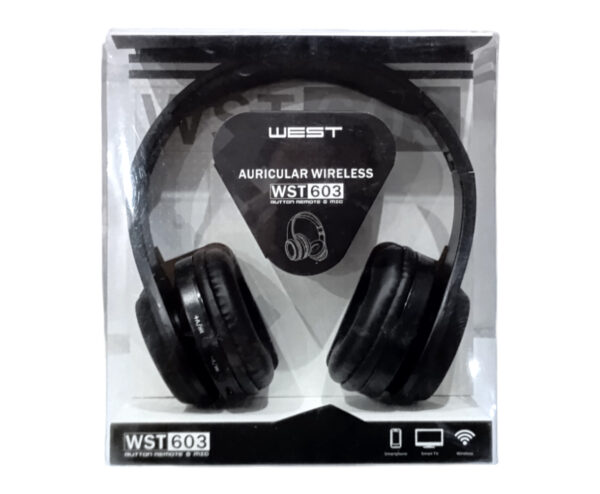 Auricular Wireless Bluetooth West Wst 603 Negro - Image 2