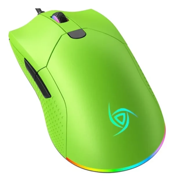 Mouse Gamer De Juego Vsg Aurora Verde Borea
