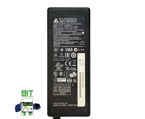 Cargador Notebook Delta Adp-90md H 19v 4.74a 90w - Image 3
