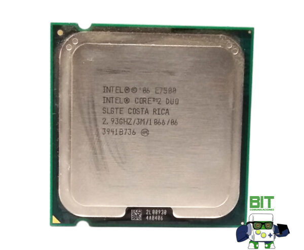 Procesador Intel Core 2 Duo E7500 2.93ghz - Image 2