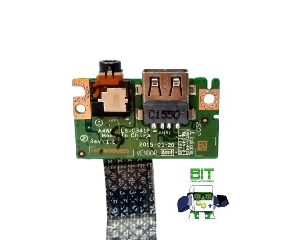 Placa De Puertos Usb Audio Jack Notebook Acer Aspire E5-432 - Image 4