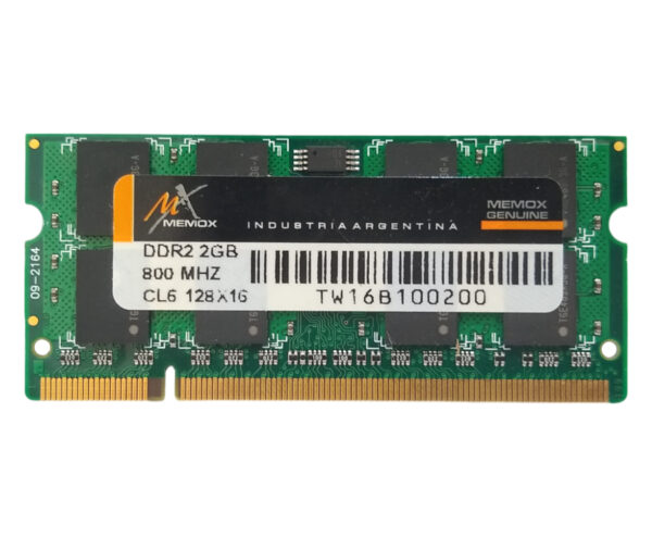 Combo De Memorias Ram Sodimm Ddr2 800mhz 3gb En Total - Image 3