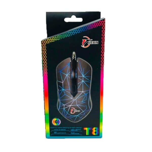 Mouse Gamer Jiexin T8 Rgb C-cable - Image 2
