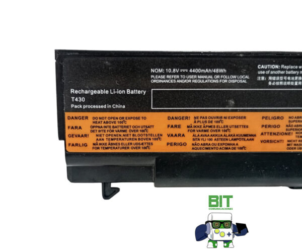 Bateria Notebook Lenovo Thinkpad T420 T430 T530 W530 - Image 3