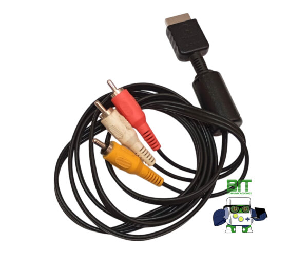 Cable Video Y Audio Para Ps2  Ps3  Av A Rca Conexion - Image 2