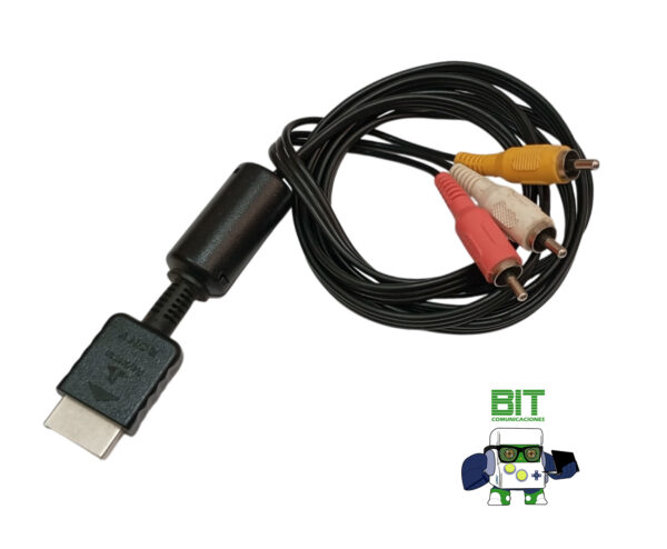 Cable Video Y Audio Para Ps2  Ps3  Av A Rca Conexion - Image 3