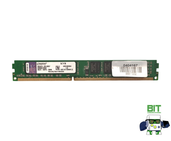 Memoria Ram Kingston Kvr13n9s8-4 Ddr3 4gb - Image 2