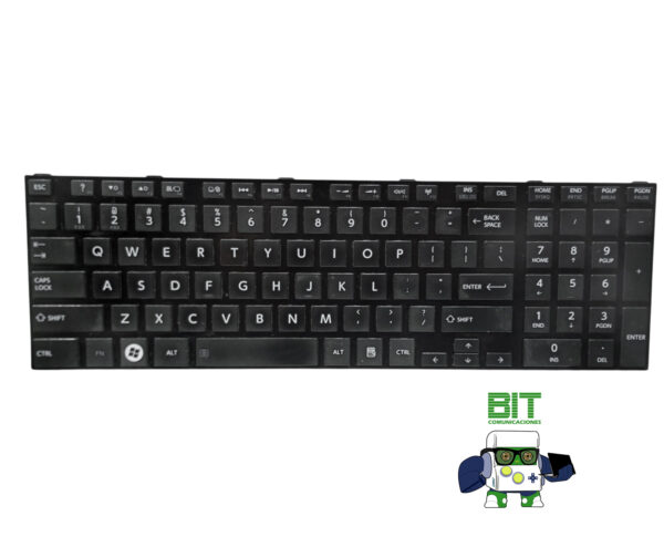 Teclado Toshiba Satellite L875 C850 C855d L850 L855 L870 - Image 2