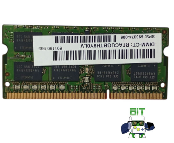 Memoria Ram Sodimm Ddr3 1600 8gb Samsung M471b1g73qh0-Yk0 - Image 3
