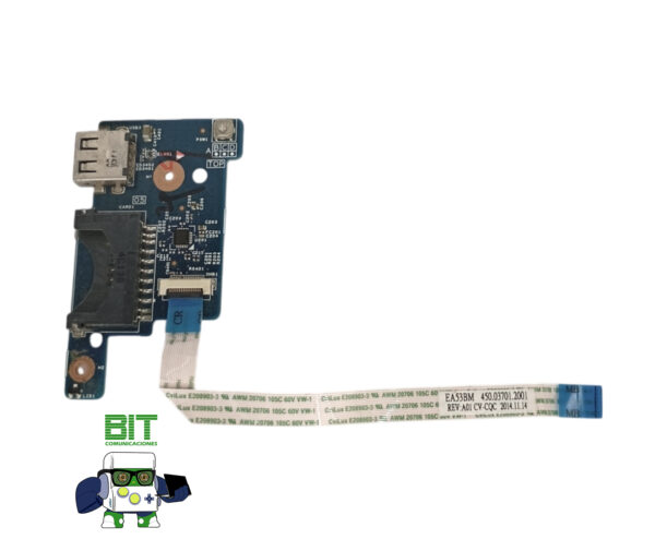Placa Boton Encendido Usb Sd Acer Es1-512 448.03704.0011 - Image 3