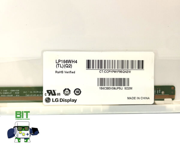 Pantalla Display Lcd LG Lp156wh4(tl)(q2) 15.6 40 Pines - Image 3