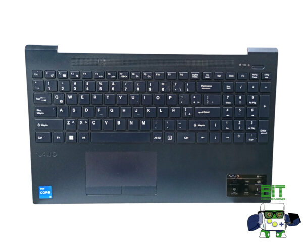 Base Superior Palmrest Con Teclado Vaio Fe15 Vjfe54f11uar - Image 2