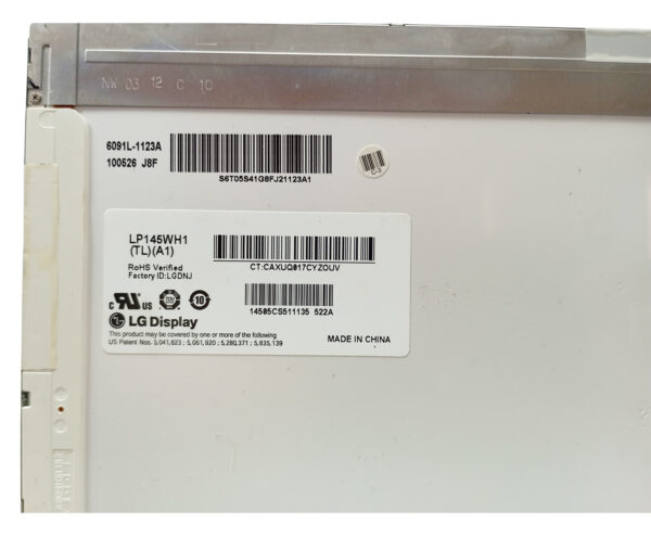 Pantalla Display Lcd 14.5 LG Lp145wh1(tl)(a1) Hp Dv5-2000 - Image 3
