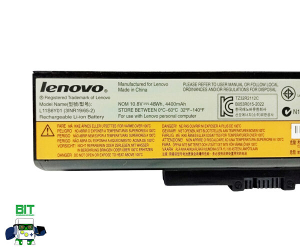 Bateria Notebook Lenovo G480 G485 Y580 L11s6y01 Original - Image 3