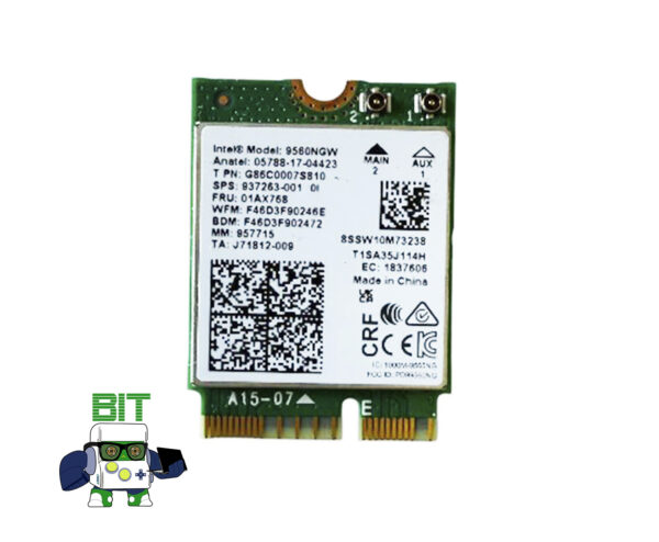 Placa De Red Wifi Dual Band Bluetooth 5.1 Intel 9560ngw M.2 - Image 2