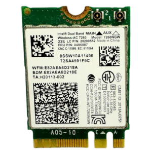 Placa Wifi Intel 7260ngw Wireless 2.4 Ghz Bluetooth