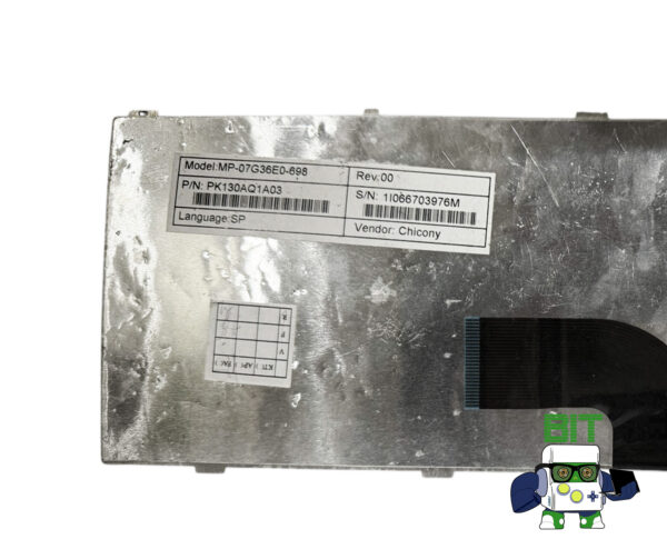 Teclado Notebook Kenbrown Cw20 Pbl10 Pcw20 Mp-07g36e0-698 - Image 3