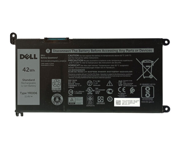 Bateria Dell Inspiron 3481 5482 5485 5491 5493 5584 Yrdd6 - Image 2