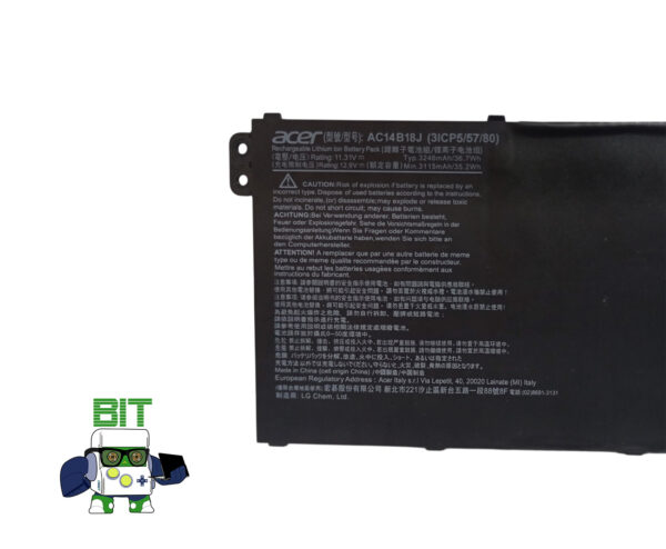 Bateria Notebook Acer Aspire Es1-533 Ac14b18j Original - Image 3