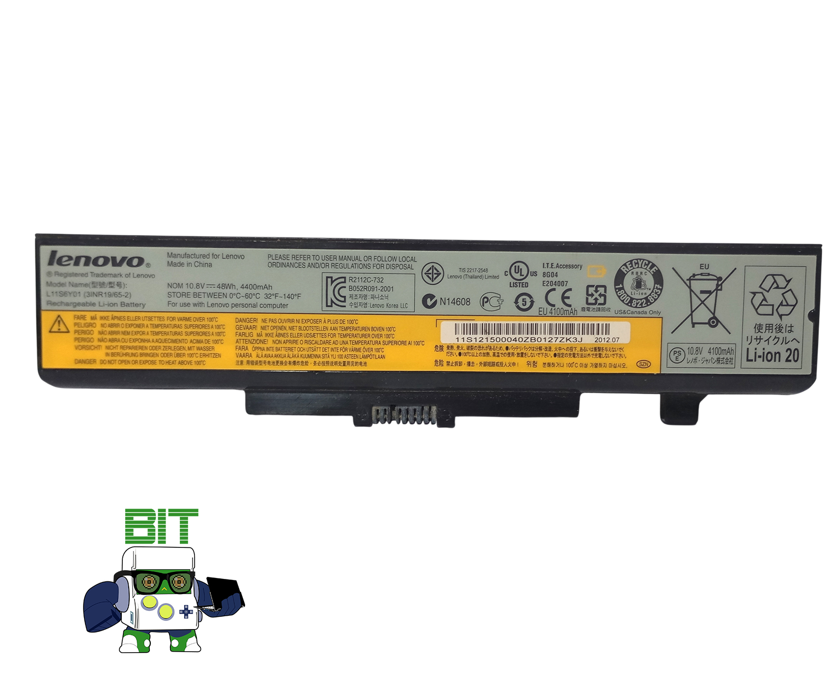Bateria Notebook Lenovo G480 G485 g580 L11s6y01 Original 90% de capacidad - Image 2