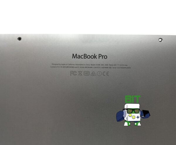Carcasa Base Inferior Macbook Pro 15 A1398 Original Gris - Image 4
