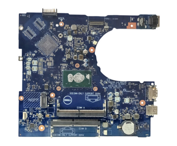 Placa Madre Notebook Dell Inspiron 15 5566 La-d871p I3-7100u - Image 2