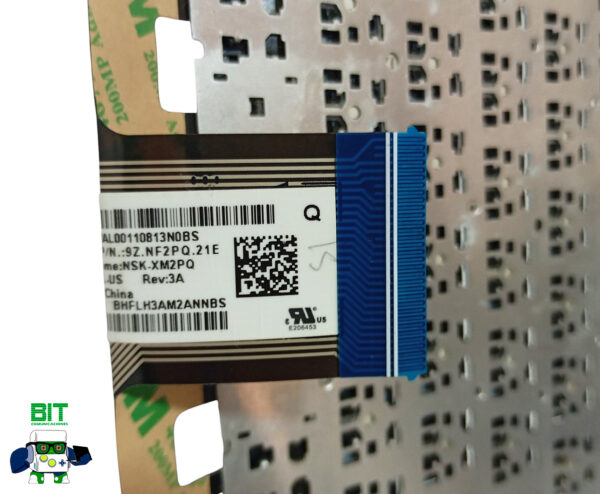 Teclado Notebook Hp 14-ce 14-ck Plateado Nsk-xm2pq Plateado - Image 4