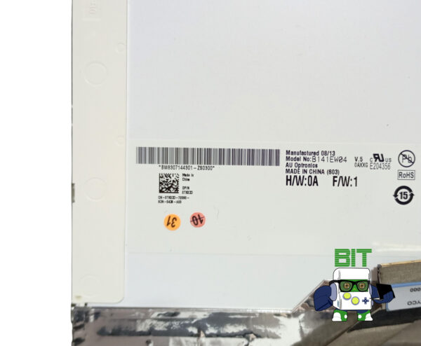 Pantalla Inverter Flex Dell Latitude D531 14.1 B141ew04 V.5 - Image 4