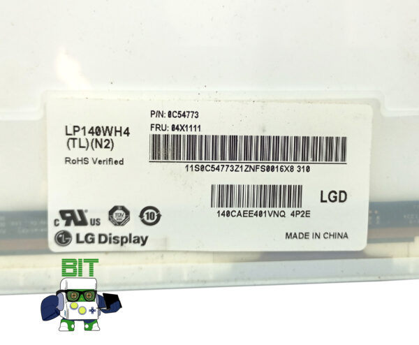 Pantalla Display Lcd 14.0 40 Pines Lp140wh4-(tl)(n2) - Image 5