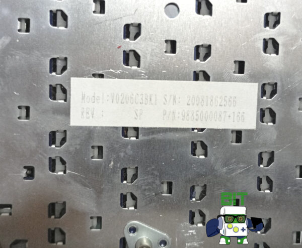 Teclado Notebook coradir 154g Grunding V0206c3bk1 - Image 3