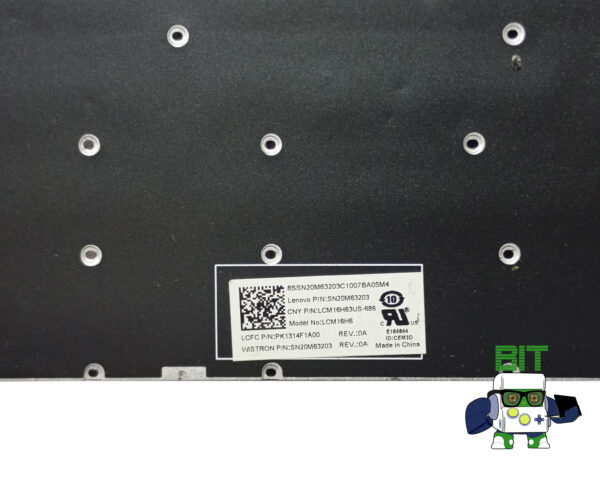 Teclado Lenovo Ideapad 320-15 330-15 520-15 Series Lcm16h6 - Image 4