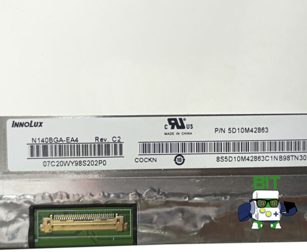 Pantalla Slim 14.0 30 Pines No Brackets N140bga-ea4 Rev.c2 - Image 4