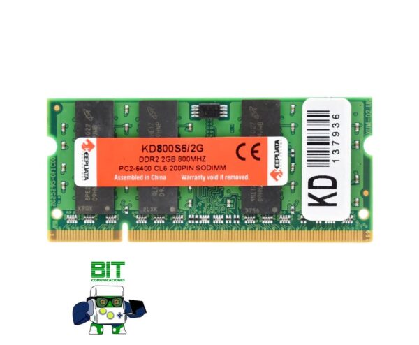 Memoria RAM DDR2 2gb 800 MHz SO-DIMM Keepdata KD800S6/2G - Image 4