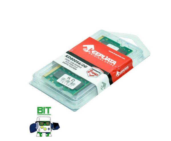 Memoria RAM DDR2 2gb 800 MHz SO-DIMM Keepdata KD800S6/2G - Image 2