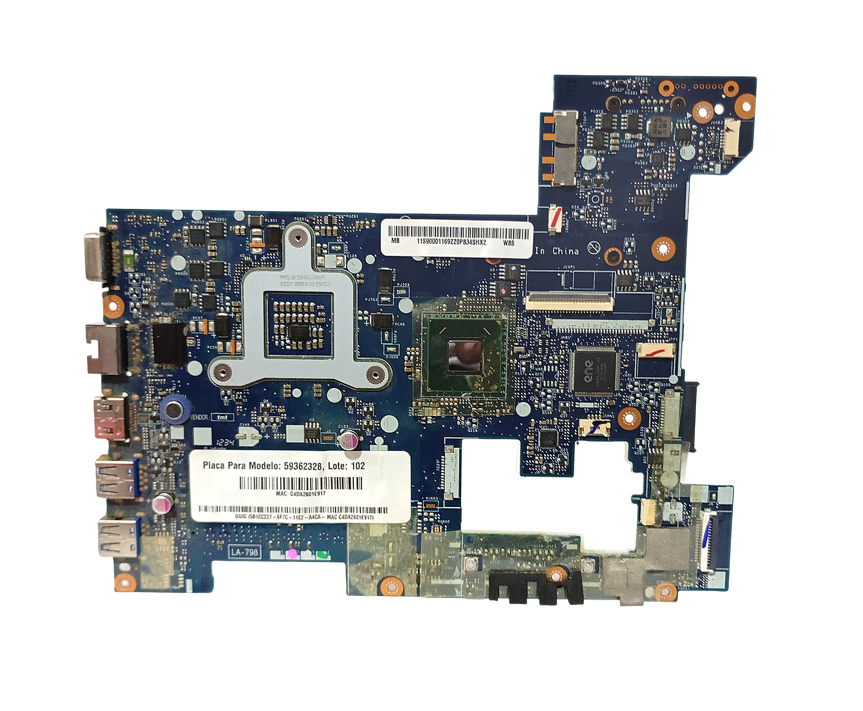 Placa Madre Notebook Lenovo G480 Q1wg5_g6_g9 La7982p - Image 4