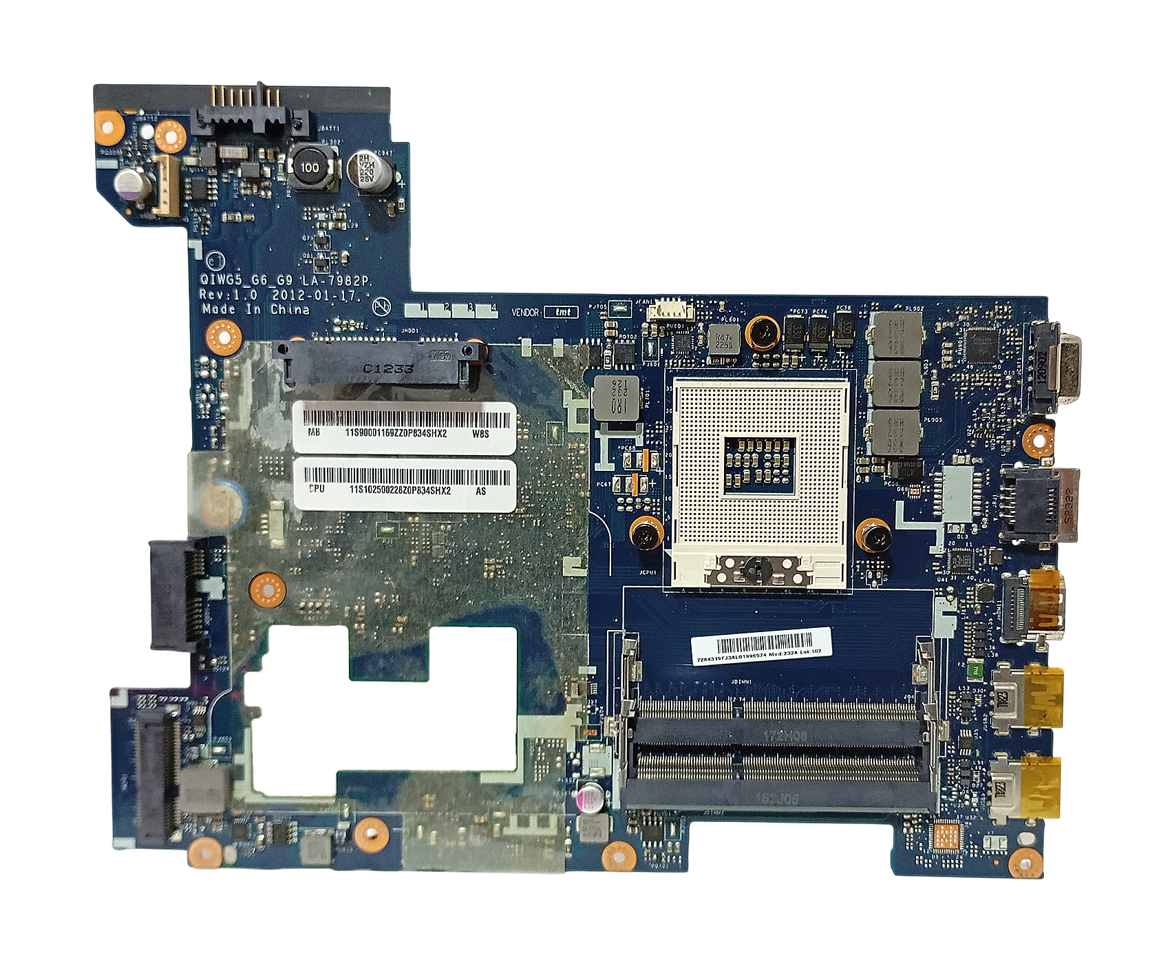 Placa Madre Notebook Lenovo G480 Q1wg5_g6_g9 La7982p - Image 2