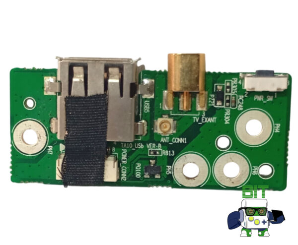 Placa Usb Y Video De Netbook Cx Cxph10 Original - Image 3
