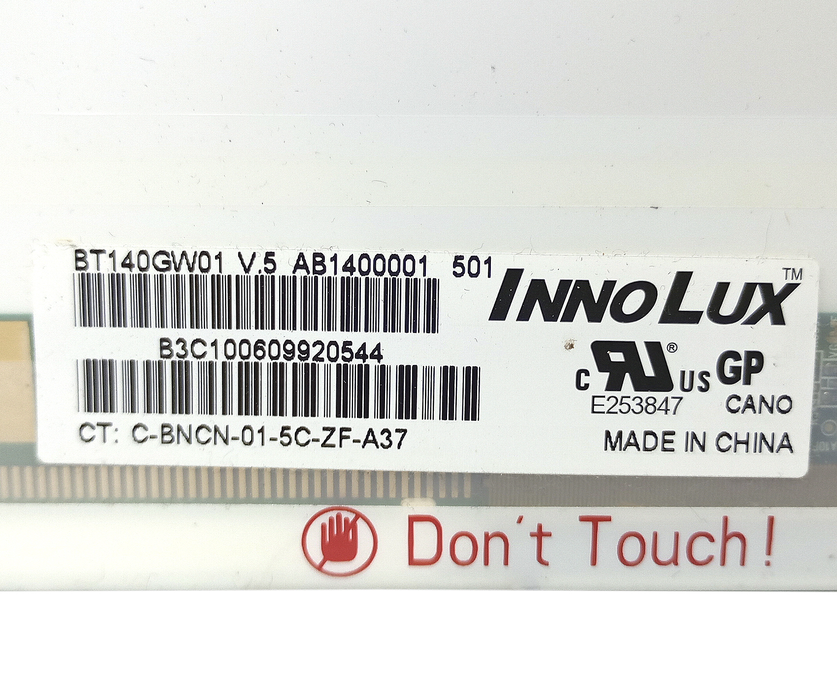 Pantalla Display Innolux Lcd 14.0 40 Pines Bt140gw01 V.5 - Image 4