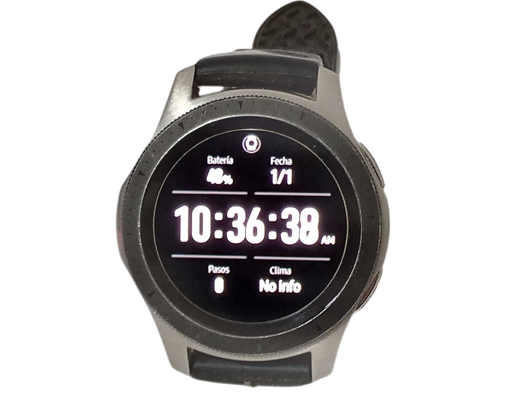 Samsung Galaxy Watch (bluetooth) 1.3 46mm Sm-r800 Silver - Image 3