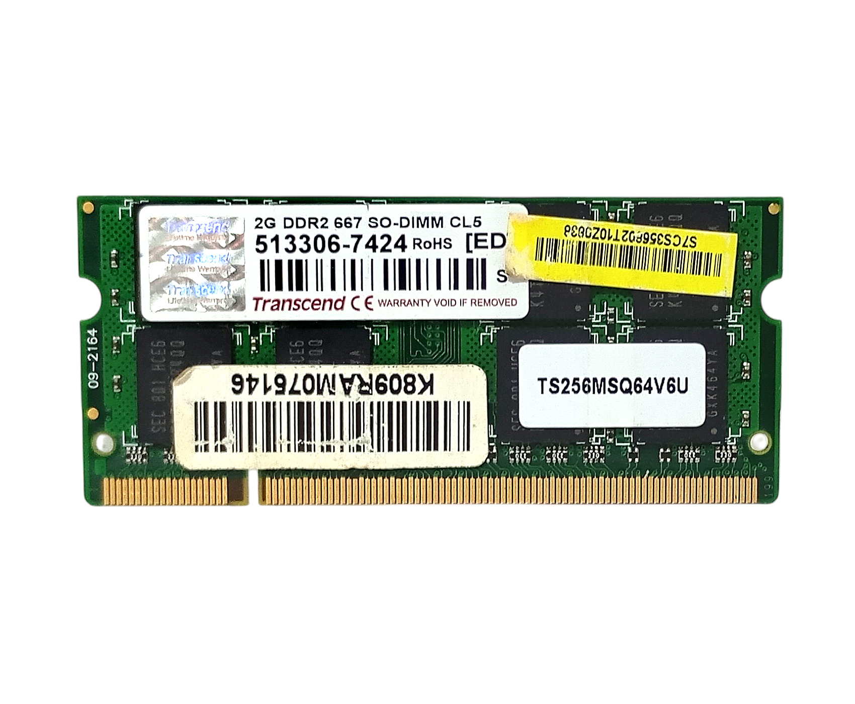 Memoria Ram Sodimm Transcend Ddr2 2gb 667mhz - Image 2