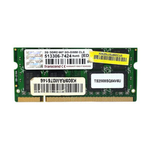 Memoria Ram Sodimm Transcend Ddr2 2gb 667mhz