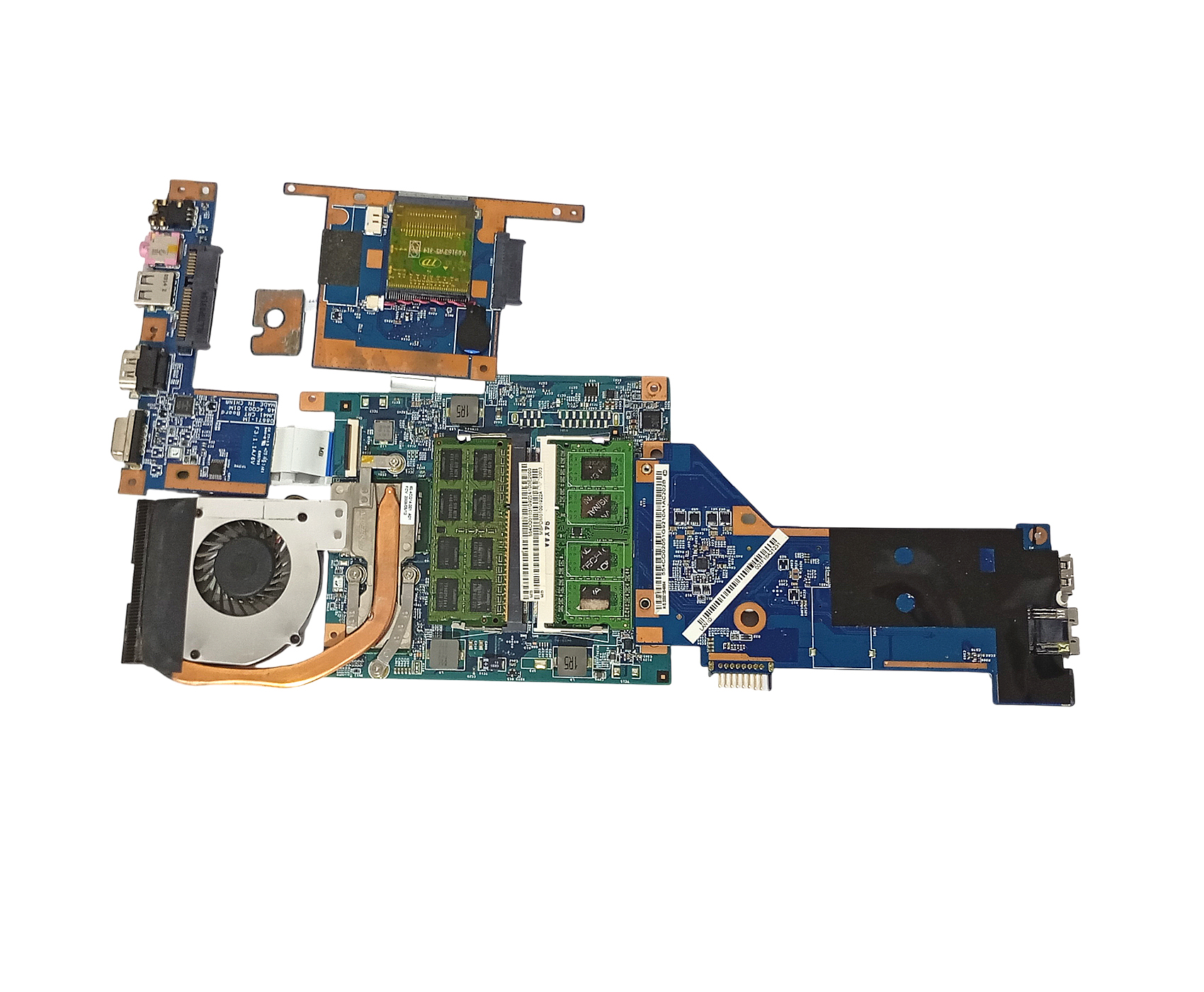 Placa Madre Completa Notebook Acer Aspire 4810t Lista P Usar - Image 2