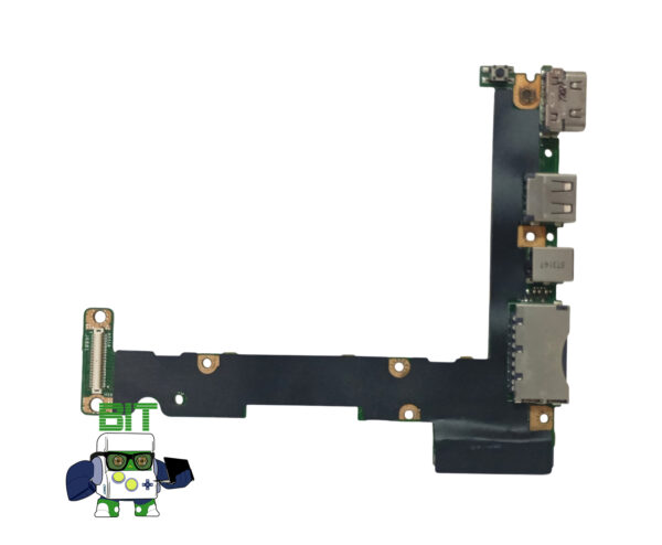 Placa De Puertos Usb Sd Vga Y Audio Jack Notebook Asus X201e - Image 3