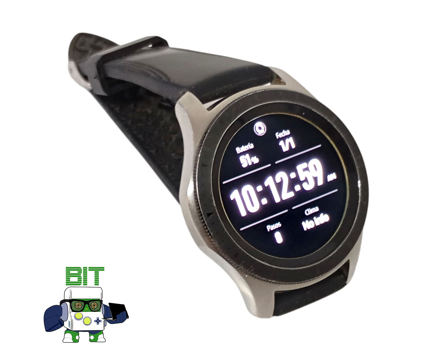Samsung Galaxy Watch (bluetooth) 1.3 46mm Sm-r800 Silver - Image 4