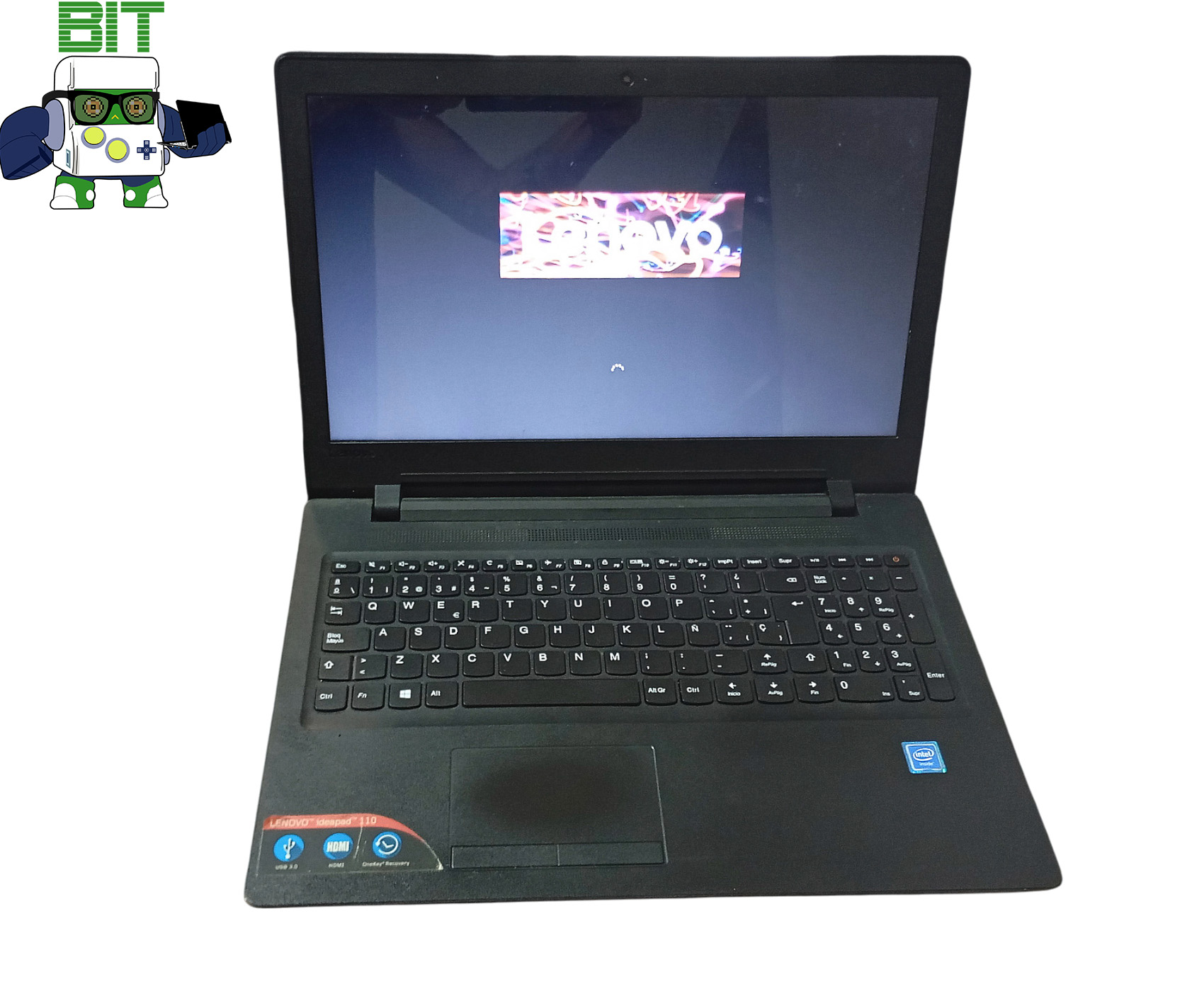 Notebook Lenovo Ideapad 110 15ibr con Intel Celeron n3060 4gb RAM 1TB HDD - Image 4