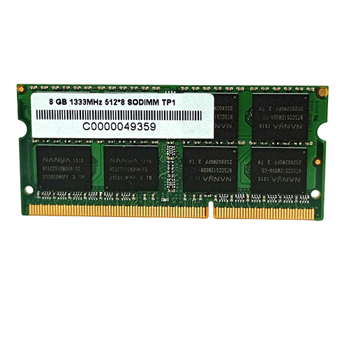 Memoria Ram Sodimm Ddr3 8gb 1333mhz 1.5v Notebook